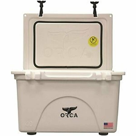 ORCA ORCW040 40 qt. Insulated Cooler, White OR388268